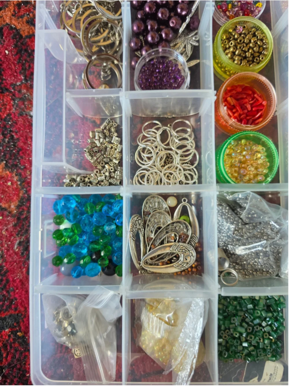 jewelry making and beads! all top notch quality .no plastic. all czech. natural